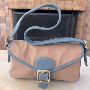 Coach canvas bag circa 2001 unique style